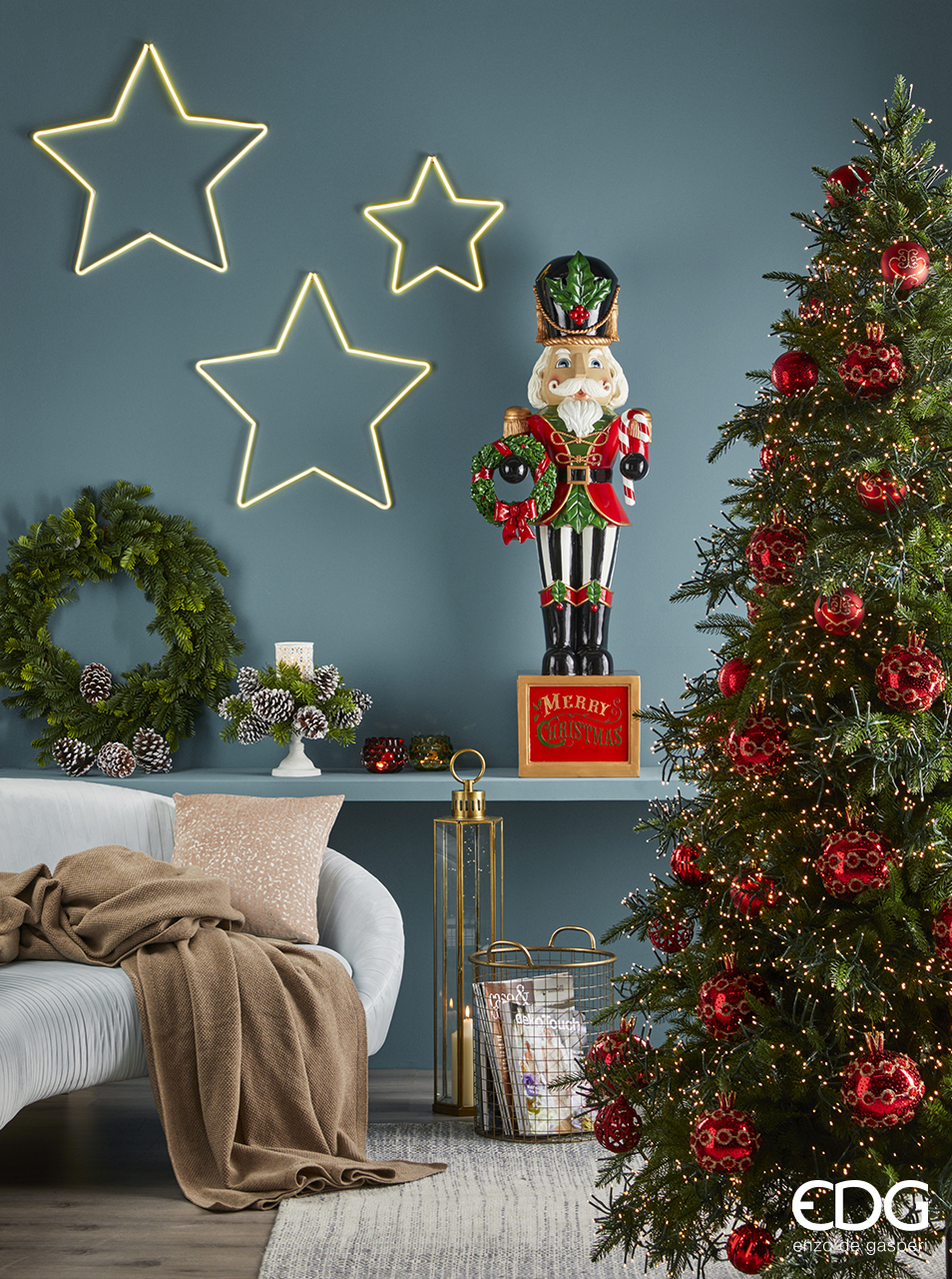Lampada led albero di natale, nero, 100 luci classe di efficienza energetica: Come realizzare l'albero di Natale perfetto: 10 idee EDG